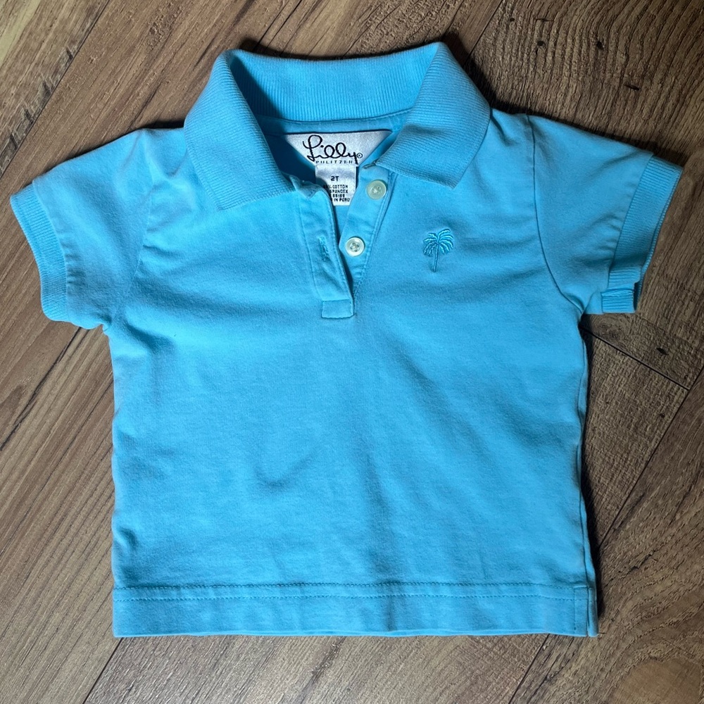 Adorable vintage Lilly Pulitzer little girls polo